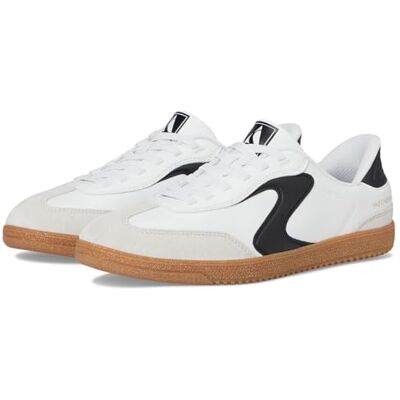 185322-WBK Skechers Damskie buty sportowe Hotshot Perfect Choice, Białe czarne skórzane wykończenie Duraleather, 37.5 EU 185322-WBK Skechers Damskie buty sportowe Hotshot Perfect Choice, Białe czarne skórzane wykończenie Duraleather, 37.5 EU