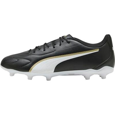 108732 PUMA Unisex King 20 Play FG/AG buty piłkarskie, czarno-białe złoto, 40 EU, Puma Czarny PUMA Biały PUMA Złoto, 42.5 EU 108732 PUMA Unisex King 20 Play FG/AG buty piłkarskie, czarno-białe złoto, 40 EU, Puma Czarny PUMA Biały PUMA Złoto, 42.5 EU