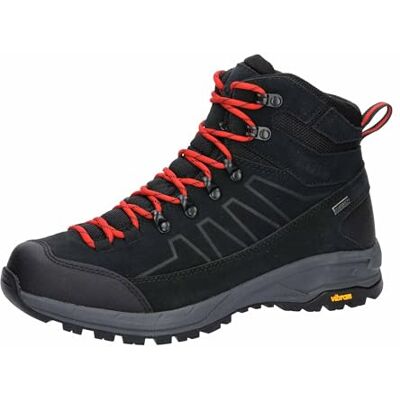 221366 Brütting Unisex Mount Sellery buty trekkingowe, czarne/czerwone, rozmiar 43 EU, czarny, czerwony, 43 EU 221366 Brütting Unisex Mount Sellery buty trekkingowe, czarne/czerwone, rozmiar 43 EU, czarny, czerwony, 43 EU