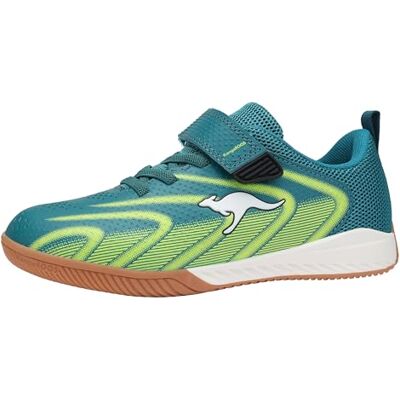 10333 KangaROOS K5-Glider EV buty sportowe, morskie/limetta, rozmiar 34 EU, Teal Limetta, 34 EU 10333 KangaROOS K5-Glider EV buty sportowe, morskie/limetta, rozmiar 34 EU, Teal Limetta, 34 EU