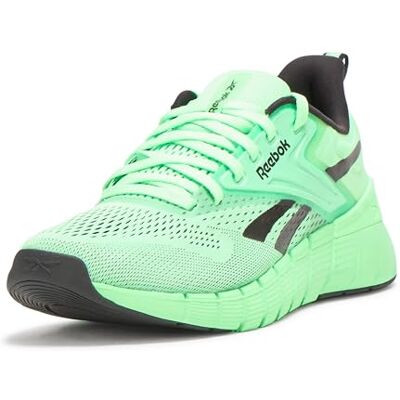 118291 Reebok Męskie Nano Gym Sneaker, Czarny zielony blask, 40.5 EU 118291 Reebok Męskie Nano Gym Sneaker, Czarny zielony blask, 40.5 EU