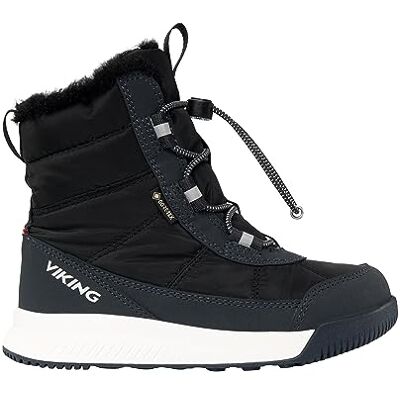 3-94605 Viking Dziecięce buty śniegowe Aery Warm GTX Sl unisex, Czarny węgiel drzewny, 0 UK 3-94605 Viking Dziecięce buty śniegowe Aery Warm GTX Sl unisex, Czarny węgiel drzewny, 0 UK