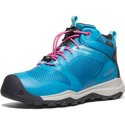 1027896 KEEN Dziecięce buty trekkingowe Wanduro Mid Unisex, Fiord, niebieski, fuksja, fioletowy, 35 EU 1027896 KEEN Dziecięce buty trekkingowe Wanduro Mid Unisex, Fiord, niebieski, fuksja, fioletowy, 35 EU