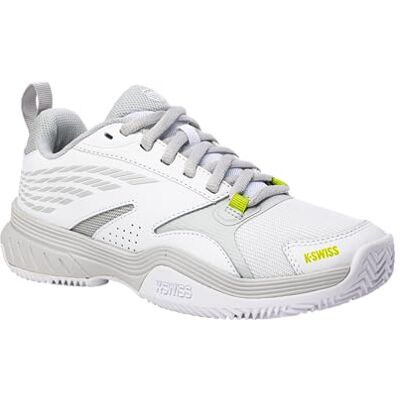 99191956M K-Swiss Performance Speedex HB damskie buty tenisowe, białe/szare fioletowe/limonkowe zielone, 35,5 EU, White Gray Violet Lime Green, 35.5 eu 99191956M K-Swiss Performance Speedex HB damskie buty tenisowe, białe/szare fioletowe/limonkowe zielone, 35,5 EU, White Gray Violet Lime Green, 35.5 eu