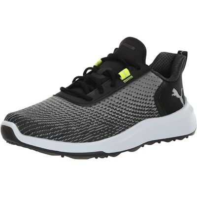 310194 PUMA Golf Męskie buty golfowe Fusion Crush Sport Wide, Puma Black Electric, 9.5 UK Wide 310194 PUMA Golf Męskie buty golfowe Fusion Crush Sport Wide, Puma Black Electric, 9.5 UK Wide