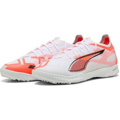 108173 PUMA Buty piłkarskie unisex Ultra 5 PRO CAGE, białe czarno-świecące czerwone, 40 EU, Puma Biały PUMA Czarny Świecący Czerwony, 48.5 EU 108173 PUMA Buty piłkarskie unisex Ultra 5 PRO CAGE, białe czarno-świecące czerwone, 40 EU, Puma Biały PUMA Czarny Świecący Czerwony, 48.5 EU