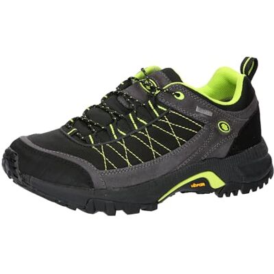 211357 Brütting Unisex Mount Egmont buty do biegania w terenie, czarne/szare/cytrynowe, 44 EU, czarno-szary cytrynowy, 44 EU 211357 Brütting Unisex Mount Egmont buty do biegania w terenie, czarne/szare/cytrynowe, 44 EU, czarno-szary cytrynowy, 44 EU