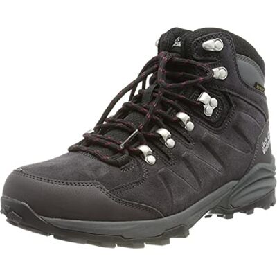 4050871-6157 Jack Wolfskin Kobiety REFUGIO TEXAPORE MID W buty do chodzenia, dark steel/Fioletowy, 40.5 EU 4050871-6157 Jack Wolfskin Kobiety REFUGIO TEXAPORE MID W buty do chodzenia, dark steel/Fioletowy, 40.5 EU