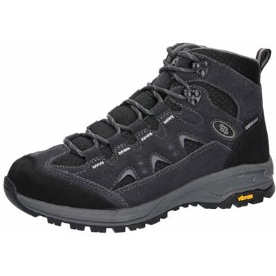 221358 Brütting Unisex Mount Bear High buty trekkingowe, szare/czarne, rozmiar 45 EU, szary czarny, 45 EU 221358 Brütting Unisex Mount Bear High buty trekkingowe, szare/czarne, rozmiar 45 EU, szary czarny, 45 EU