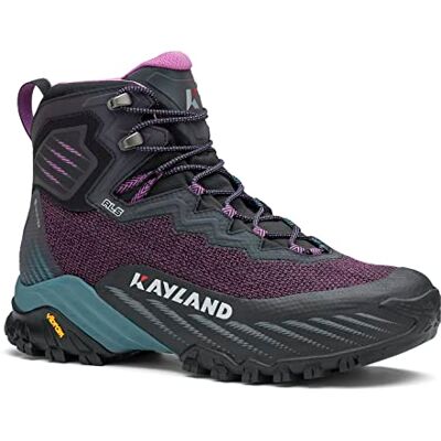 DSKAY-A000026287 Kayland Damskie buty trekkingowe Duke Mid W's GTX, Czarny fioletowy, 42.5 EU DSKAY-A000026287 Kayland Damskie buty trekkingowe Duke Mid W's GTX, Czarny fioletowy, 42.5 EU