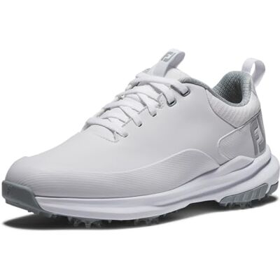 97852 FootJoy Damskie buty golfowe Tour Rival Białe/Białe/Szare, 44 EU, Biały Biały Szary, 7.5 UK Wide 97852 FootJoy Damskie buty golfowe Tour Rival Białe/Białe/Szare, 44 EU, Biały Biały Szary, 7.5 UK Wide