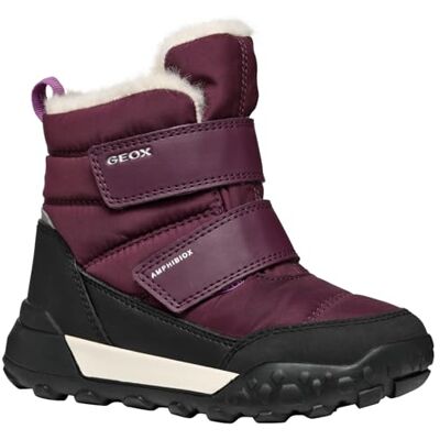J46M7B0FU50 Geox Girl Trekkyup B AB Buty śniegowe, Bordowy, 24 EU J46M7B0FU50 Geox Girl Trekkyup B AB Buty śniegowe, Bordowy, 24 EU