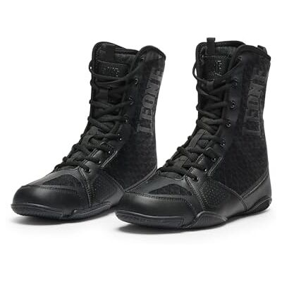 CL102 LEONE 1947 Buty BOXE PROFESSIONAL , czarne, 46 EU CL102 LEONE 1947 Buty BOXE PROFESSIONAL , czarne, 46 EU