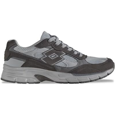 2401110U Lotto FLOWTIV Unisex Sneaker, Grey/LT.Grey, 40 EU, Szary Lt Grey, 40 EU 2401110U Lotto FLOWTIV Unisex Sneaker, Grey/LT.Grey, 40 EU, Szary Lt Grey, 40 EU
