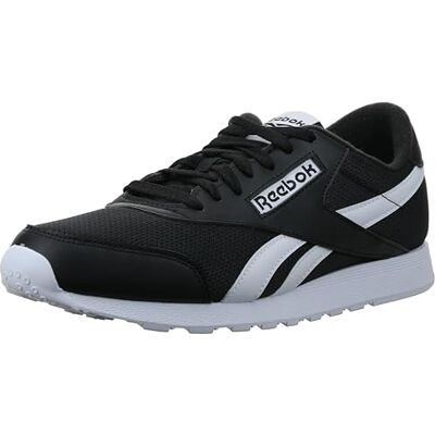 100241104 Reebok Unisex Royal Prime Run Sneaker, Black White White, 44 EU 100241104 Reebok Unisex Royal Prime Run Sneaker, Black White White, 44 EU