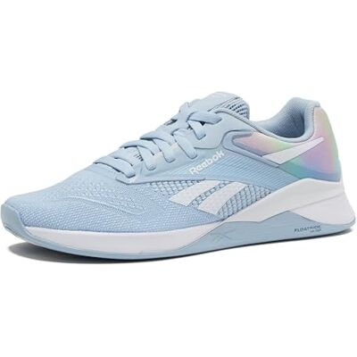100074192 Reebok Sneakersy damskie Nano X4, Jasnoniebieskie obuwie białe bladoniebieskie, 35 EU 100074192 Reebok Sneakersy damskie Nano X4, Jasnoniebieskie obuwie białe bladoniebieskie, 35 EU