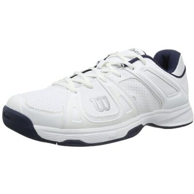 WRS318030E135_49 1/3_White/ Navy Wilson Team M WHITE/WHITE/MIDNIGHT NAVY 13.5 WRS318030E135 męskie buty tenisowe, wielokolorowa Wielokolorowy White White Midnight Navy 49 1/3 EU WRS318030E135_49 1/3_White/ Navy Wilson Team M WHITE/WHITE/MIDNIGHT NAVY 13.5 WRS318030E135 męskie buty tenisowe, wielokolorowa Wielokolorowy White White Midnight Navy 49 1/3 EU