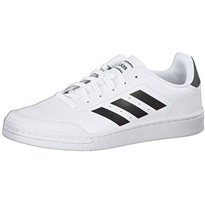 B79774_000 adidas Court70s, męskie buty fitness, Wielokolorowe Ftwbla Negbás Ftwbla 000, 42.5 EU B79774_000 adidas Court70s, męskie buty fitness, Wielokolorowe Ftwbla Negbás Ftwbla 000, 42.5 EU