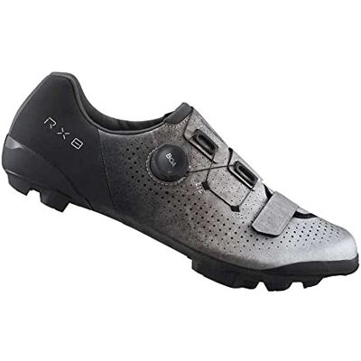 ESHRX801MCS01S43000 SHIMANO RX8 RX801 Buty Rozmiar Mieszany, srebrny, 9 UK ESHRX801MCS01S43000 SHIMANO RX8 RX801 Buty Rozmiar Mieszany, srebrny, 9 UK