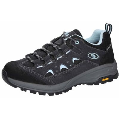 211487 Brütting Unisex Mount Bear Low buty trekkingowe, szare/niebieskie, rozmiar 36, szary niebieski, 36 EU 211487 Brütting Unisex Mount Bear Low buty trekkingowe, szare/niebieskie, rozmiar 36, szary niebieski, 36 EU