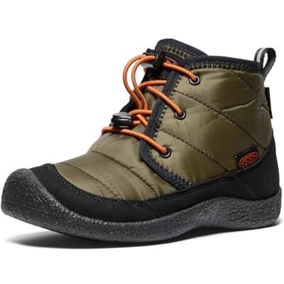 1029426 KEEN Unisex dziecięce buty Howser 2 Chukka wodoodporne buty, Ciemny oliwkowy złoty płomień, 39 EU 1029426 KEEN Unisex dziecięce buty Howser 2 Chukka wodoodporne buty, Ciemny oliwkowy złoty płomień, 39 EU