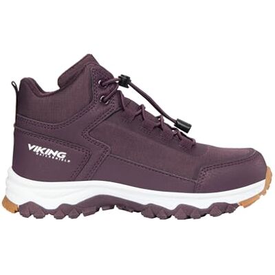 3-54650 Viking dziecięcy Akkarvik Mid Warm WP SL Buty do chodzenia, Śliwka, 28 EU 3-54650 Viking dziecięcy Akkarvik Mid Warm WP SL Buty do chodzenia, Śliwka, 28 EU