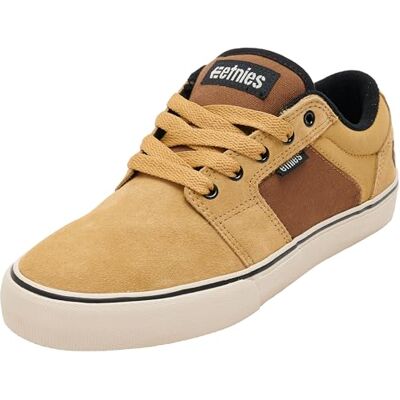 4101000351-290 Etnies Męskie buty skate Barge LS, brązowe/pomarańczowe, 38 EU, Jasnobrązowy pomarańczowy, 38.5 EU 4101000351-290 Etnies Męskie buty skate Barge LS, brązowe/pomarańczowe, 38 EU, Jasnobrązowy pomarańczowy, 38.5 EU