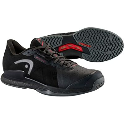 273103-115 HEAD Męskie buty tenisowe Sprint Pro 3.5, czarny/czerwony, 46.5 EU 273103-115 HEAD Męskie buty tenisowe Sprint Pro 3.5, czarny/czerwony, 46.5 EU