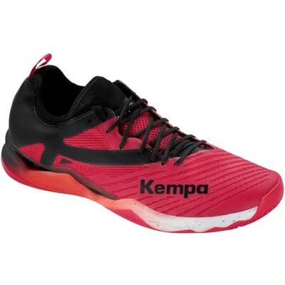 200852007 Kempa Męskie buty do biegania Wing Lite 2.0, buty sportowe, buty sportowe, do piłki ręcznej, joggingu, aktywności na świeżym powietrzu, lekkie i oddychające, czerwony czarmy, 43 EU 200852007 Kempa Męskie buty do biegania Wing Lite 2.0, buty sportowe, buty sportowe, do piłki ręcznej, joggingu, aktywności na świeżym powietrzu, lekkie i oddychające, czerwony czarmy, 43 EU