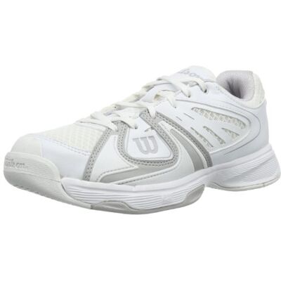 WRS317750E090 Wilson RUSH 2 W WHITE/STEEL GREY/WHITE 9 damskie buty tenisowe, wielokolorowa Wielokolorowy White Steel Grey White White White 43 1/3 EU WRS317750E090 Wilson RUSH 2 W WHITE/STEEL GREY/WHITE 9 damskie buty tenisowe, wielokolorowa Wielokolorowy White Steel Grey White White White 43 1/3 EU