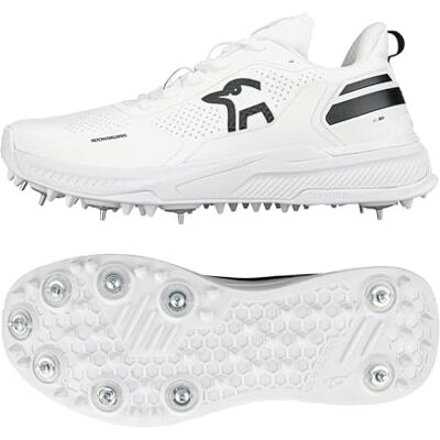 Kookaburra Buty do krykieta KC Players Spike Białe/Czarne 13 Kookaburra Buty do krykieta KC Players Spike Białe/Czarne 13