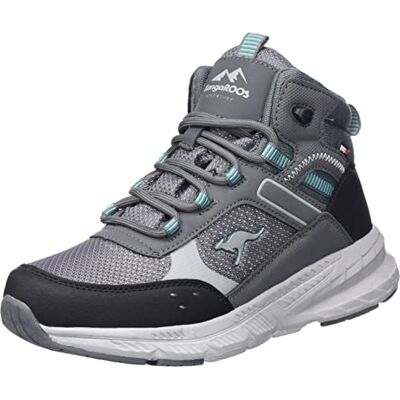 81141-2185 KangaROOS Unisex K-uo Take Mid Rtx buty trekkingowe, Steel Grey Dk Ocean, 36 EU 81141-2185 KangaROOS Unisex K-uo Take Mid Rtx buty trekkingowe, Steel Grey Dk Ocean, 36 EU