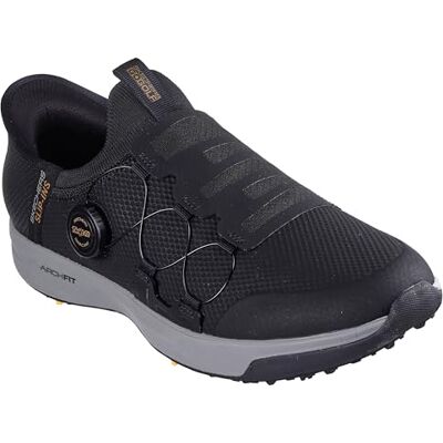 214076 BKGY Skechers Męskie buty sportowe GO Golf Elite Vortex Slip INS, czarne, syntetyczne/tekstylne, szare wykończenie, 40,5 EU, Czarne syntetyczne tekstylne szare wykończenie, 45.5 EU 214076 BKGY Skechers Męskie buty sportowe GO Golf Elite Vortex Slip INS, czarne, syntetyczne/tekstylne, szare wykończenie, 40,5 EU, Czarne syntetyczne tekstylne szare wykończenie, 45.5 EU