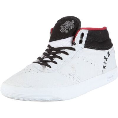 Gbodinm_Gris Clair_11.5 Globe Unisex The Odin Mid buty sportowe dla dorosłych, biały Biały White Distress 46 EU Gbodinm_Gris Clair_11.5 Globe Unisex The Odin Mid buty sportowe dla dorosłych, biały Biały White Distress 46 EU