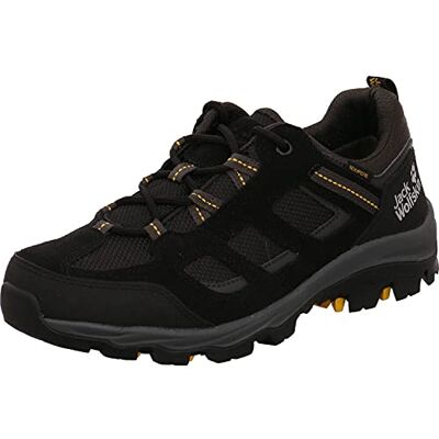 4042441 Jack Wolfskin Vojo 3 Texapore Low M Obuwie turystyczne Mężczyźni, Black/Burly Yellow XT, 50 EU 4042441 Jack Wolfskin Vojo 3 Texapore Low M Obuwie turystyczne Mężczyźni, Black/Burly Yellow XT, 50 EU