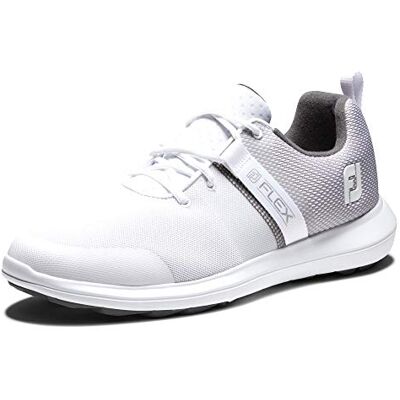 56120 Piłka nożna Joy Flex, męskie buty golfowe, biały, 40 EU 56120 Piłka nożna Joy Flex, męskie buty golfowe, biały, 40 EU