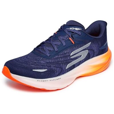 246200 Skechers Męskie buty sportowe Skx Aero Spark Neutralschuh Navy/Orange Dunkelblau 44,5 246200 Skechers Męskie buty sportowe Skx Aero Spark Neutralschuh Navy/Orange Dunkelblau 44,5