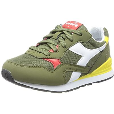 101.177716 Diadora Unisex dziecięce buty gimnastyczne N.92 Ps, Awokado White Vibrant Yellow, 29 EU 101.177716 Diadora Unisex dziecięce buty gimnastyczne N.92 Ps, Awokado White Vibrant Yellow, 29 EU