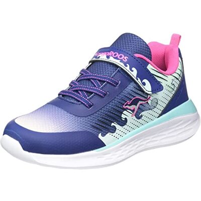 18896-4809 KangaROOS Unisex dziecięce buty sportowe Kq-Wave Ev, Belle Blue Mint, 28 EU 18896-4809 KangaROOS Unisex dziecięce buty sportowe Kq-Wave Ev, Belle Blue Mint, 28 EU