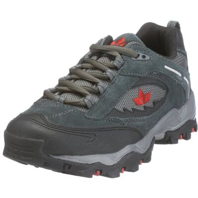 430012 LICO Tempest 210007, unisex – buty sportowe dla dorosłych – wędrówki, szare, (szaro-czarno-czerwone), szary, 44 EU 430012 LICO Tempest 210007, unisex – buty sportowe dla dorosłych – wędrówki, szare, (szaro-czarno-czerwone), szary, 44 EU