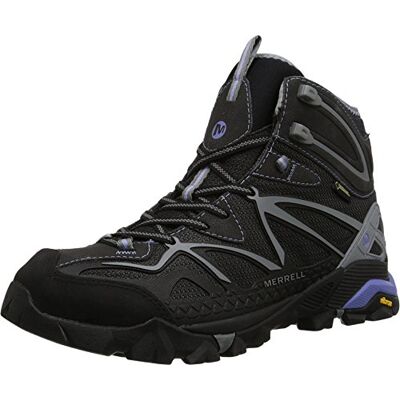 J64972_BLACK/GREY Merrell CAPRA Mid Sport GTX damskie buty trekkingowe, czarny Black Grey, 37.5 EU J64972_BLACK/GREY Merrell CAPRA Mid Sport GTX damskie buty trekkingowe, czarny Black Grey, 37.5 EU