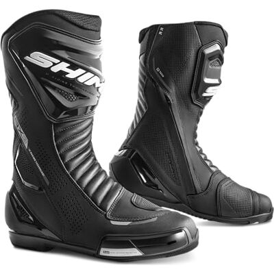 SHIMA RX-3 buty motocyklowe, męskie, damskie, skórzane, wentylowane, sportowe, letnie, na rzepy, motocyklowe, długie ochraniacze na kostkę, miejskie SHIMA RX-3 buty motocyklowe, męskie, damskie, skórzane, wentylowane, sportowe, letnie, na rzepy, motocyklowe, długie ochraniacze na kostkę, miejskie