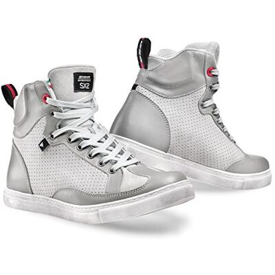 SHIMA SX-2 Lady, klasyczne buty sportowe w stylu miejskim dla kobiet, z perforowanego zamszu, szare, Lady Fit, szare, rozmiar 37 SHIMA SX-2 Lady, klasyczne buty sportowe w stylu miejskim dla kobiet, z perforowanego zamszu, szare, Lady Fit, szare, rozmiar 37