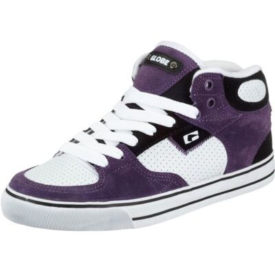 Globe Haslam-Sabaton mid GBHASLSM, męskie buty sportowe – deskorolka, fioletowy Fioletowy Purple White Black19564-45 EU Globe Haslam-Sabaton mid GBHASLSM, męskie buty sportowe – deskorolka, fioletowy Fioletowy Purple White Black19564-45 EU