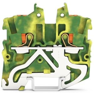 Wago 2-przewodowy mini zacisk przewodu ochronnego z Dr 2250-1207 Wago 2-przewodowy mini zacisk przewodu ochronnego z Dr 2250-1207