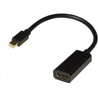 LINK LKADAT20103 3-pak męskich adapterów Mini DisplayPort → HDMI żeńskie złote styki, 4K × 2K 60 Hz HDR RGB 4:4:4, kompatybilne z komputerem PC, notebookiem, monitorem, telewizorem HDTV LINK LKADAT20103 3-pak męskich adapterów Mini DisplayPort → HDMI żeńskie złote styki, 4K × 2K 60 Hz HDR RGB 4:4:4, kompatybilne z komputerem PC, notebookiem, monitorem, telewizorem HDTV