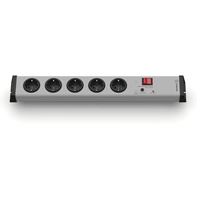 Ehmann 0206 x 00052300 listwa zasilająca z 5 gniazdami, możliwość podłączenia, ochrona przed przepięciem Ehmann 0206 x 00052300 listwa zasilająca z 5 gniazdami, możliwość podłączenia, ochrona przed przepięciem