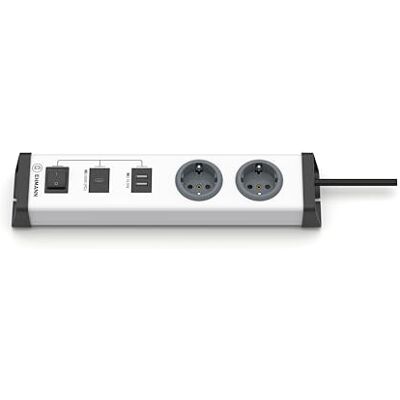 Ehmann USB C/A Multilader 0201x0o022301 1 x USB-C – 65 W szybka ładowarka + USB-A, przełącznik, 2 x gniazda wtykowe ze stykiem ochronnym typ F, solidna obudowa z tworzywa sztucznego, możliwość Ehmann USB C/A Multilader 0201x0o022301 1 x USB-C – 65 W szybka ładowarka + USB-A, przełącznik, 2 x gniazda wtykowe ze stykiem ochronnym typ F, solidna obudowa z tworzywa sztucznego, możliwość