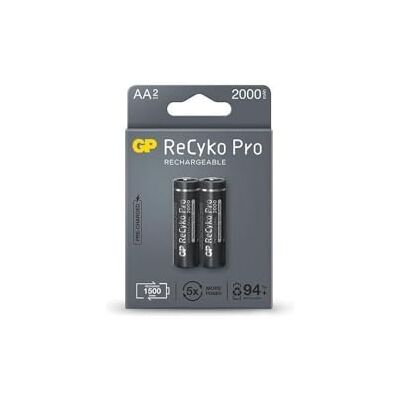 GP Akumulator Pro LR6 AA 1.2V 2100/2000MAH 2UNDS GP Akumulator Pro LR6 AA 1.2V 2100/2000MAH 2UNDS