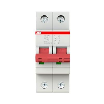ABB -entrelec SD202/32 – przełącznik secciónador 2-biegunowy 32 A ABB -entrelec SD202/32 – przełącznik secciónador 2-biegunowy 32 A